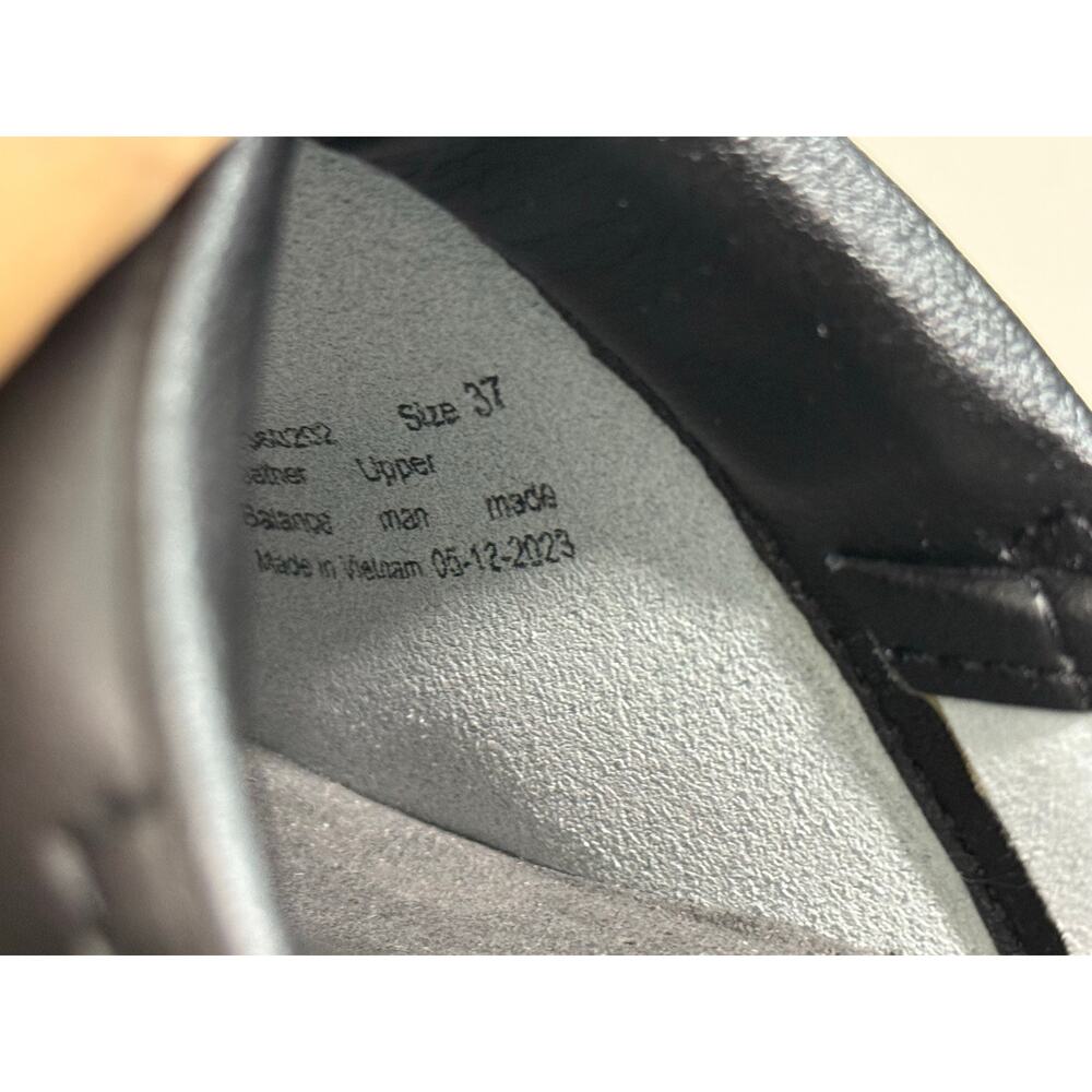 Dansko Professional Black Leather Clogs EU 37 Slip On Comfort Nursing Shoes - Picture 9 of 10
